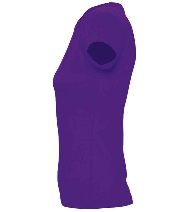 SOL'S Ladies Imperial Heavy T-Shirt Dark Purple