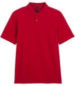 Gildan SoftStyle® Double Piqué Polo Shirt Cherry Red