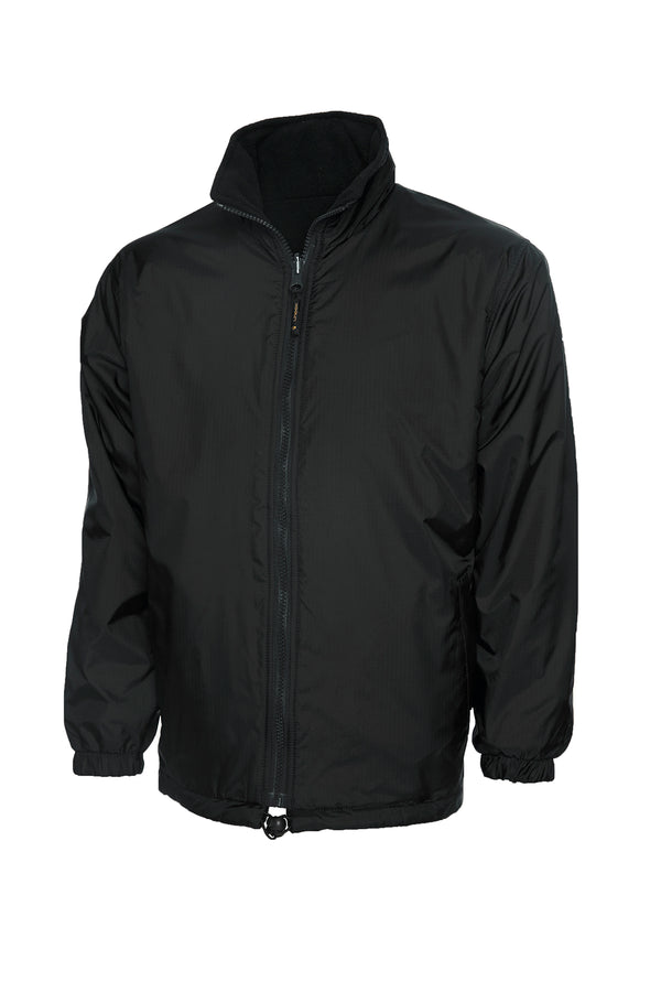 Branded Classic Reversible Fleece Jacket