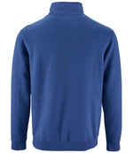 SOL'S Stan Contrast Zip Neck Sweatshirt Royal Blue