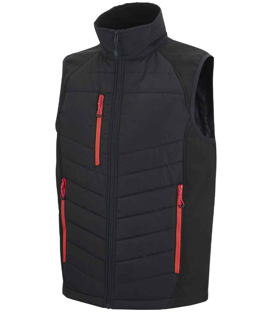 Regatta Pro Universal Bodywarmer Black/Classic Red
