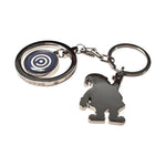 Branded Christmas Charm Keyring with Outer Ring (UK Stock)