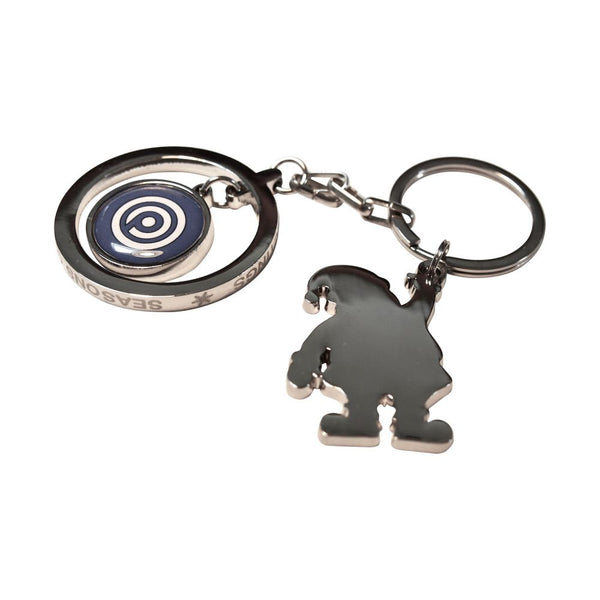 Branded Christmas Charm Keyring with Outer Ring (UK Stock)