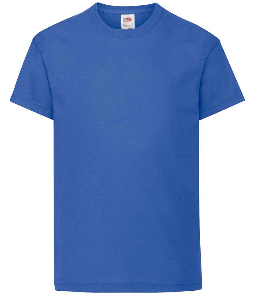 Fruit of the Loom Kids Original T-Shirt Royal Blue