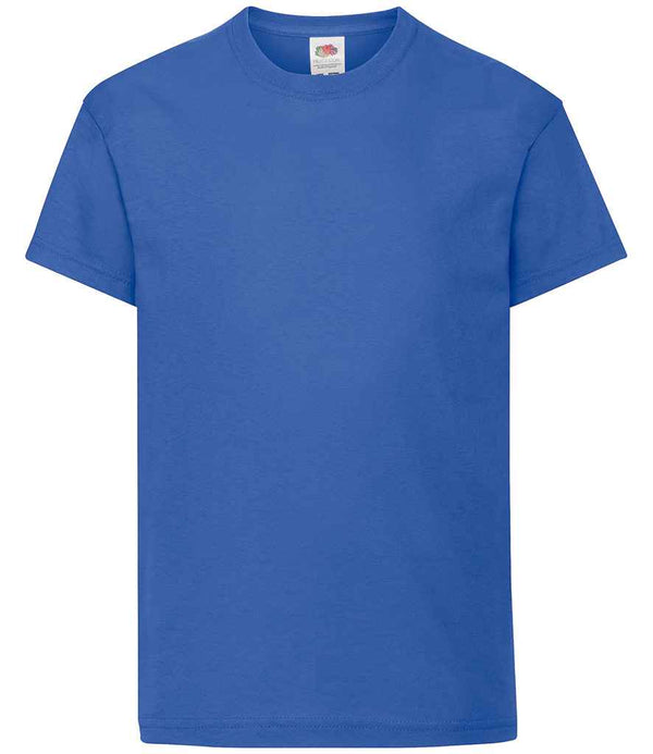 Fruit of the Loom Kids Original T-Shirt Royal Blue