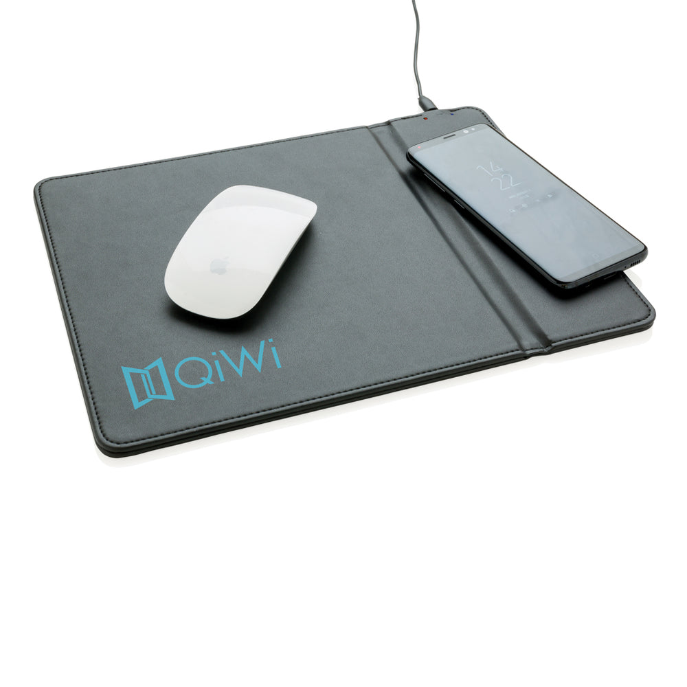 Branded Mousepad with 5W wireless charging