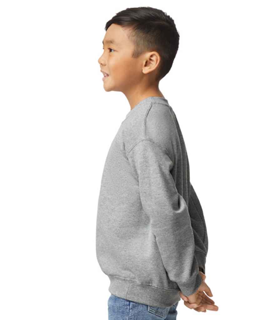 Branded Gildan Kids Heavy Blend™ Drop Shoulder Sweatshirt