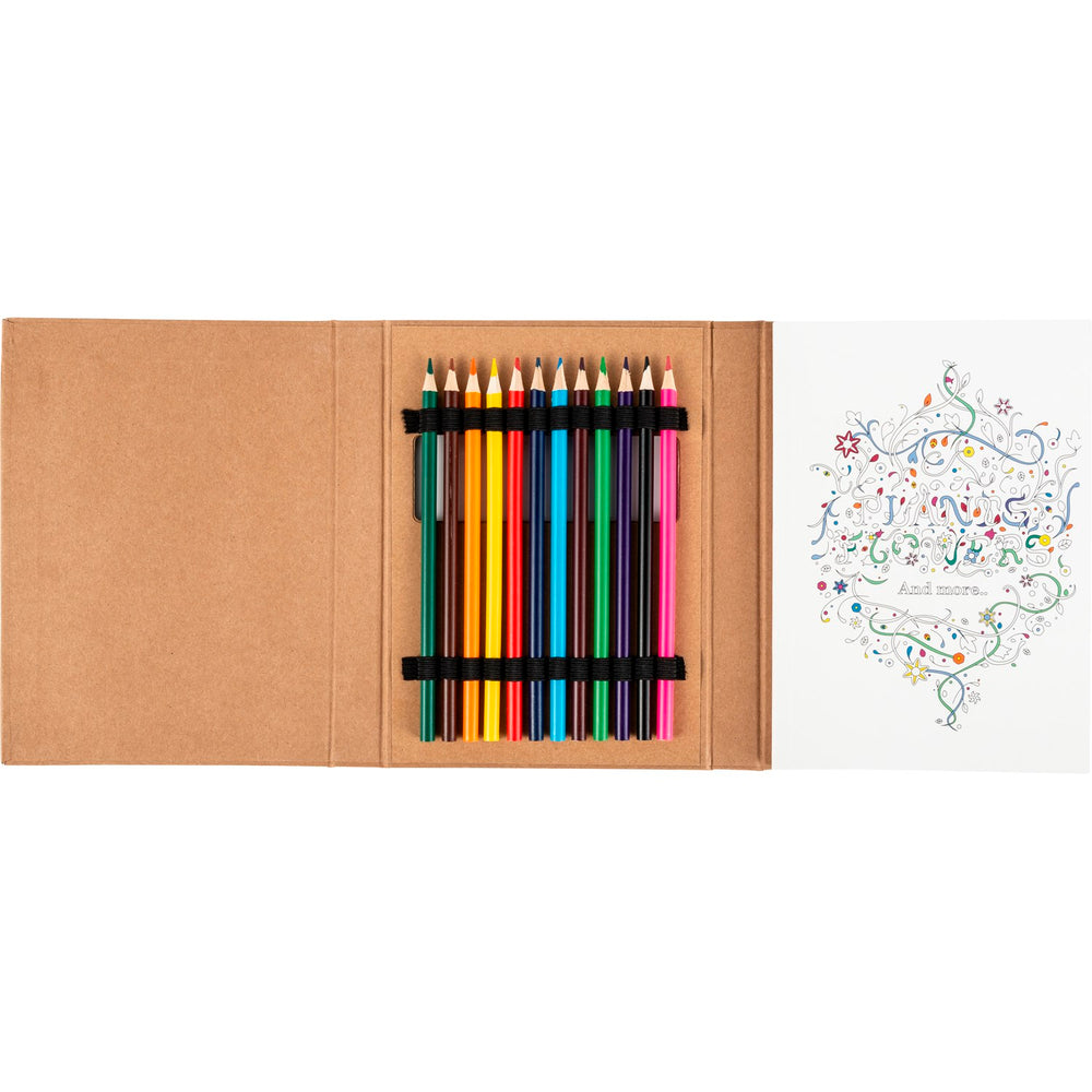 Glyncoch Colouring folder for adults