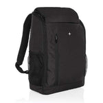 Branded Swiss Peak AWARE™ easy access 15.6'' laptop backpack