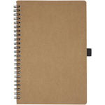 Branded Cobble A5 Wire-o Recycled Cardboard Notebook