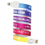 Fabric 2in-1 USB Lanyard Cable
