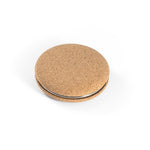 TILBURY. Folding cosmetic mirror in cork