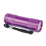 Sycamore Solo 9 Led Metal Torch with batteries included