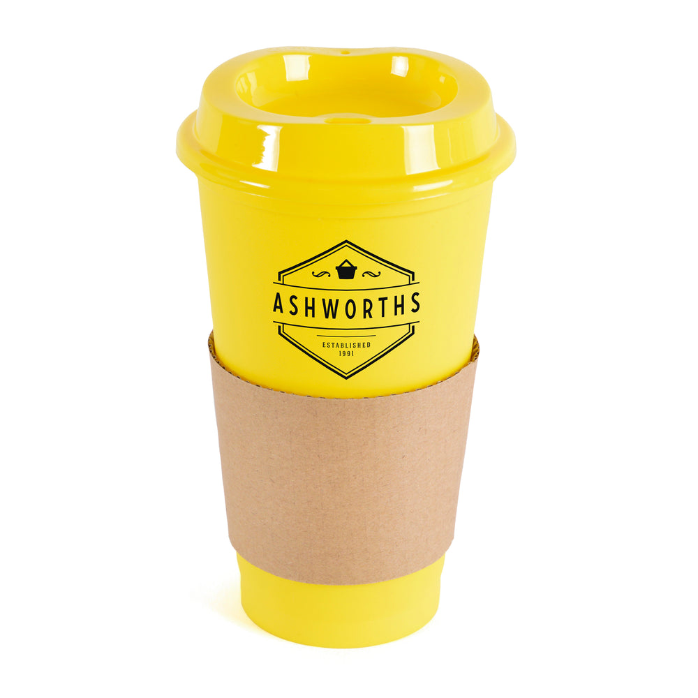 Branded CAFÉ 500ml Take out Coffee Cup