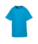 Spiro Kids Impact Performance Aircool T-Shirt Ocean Blue