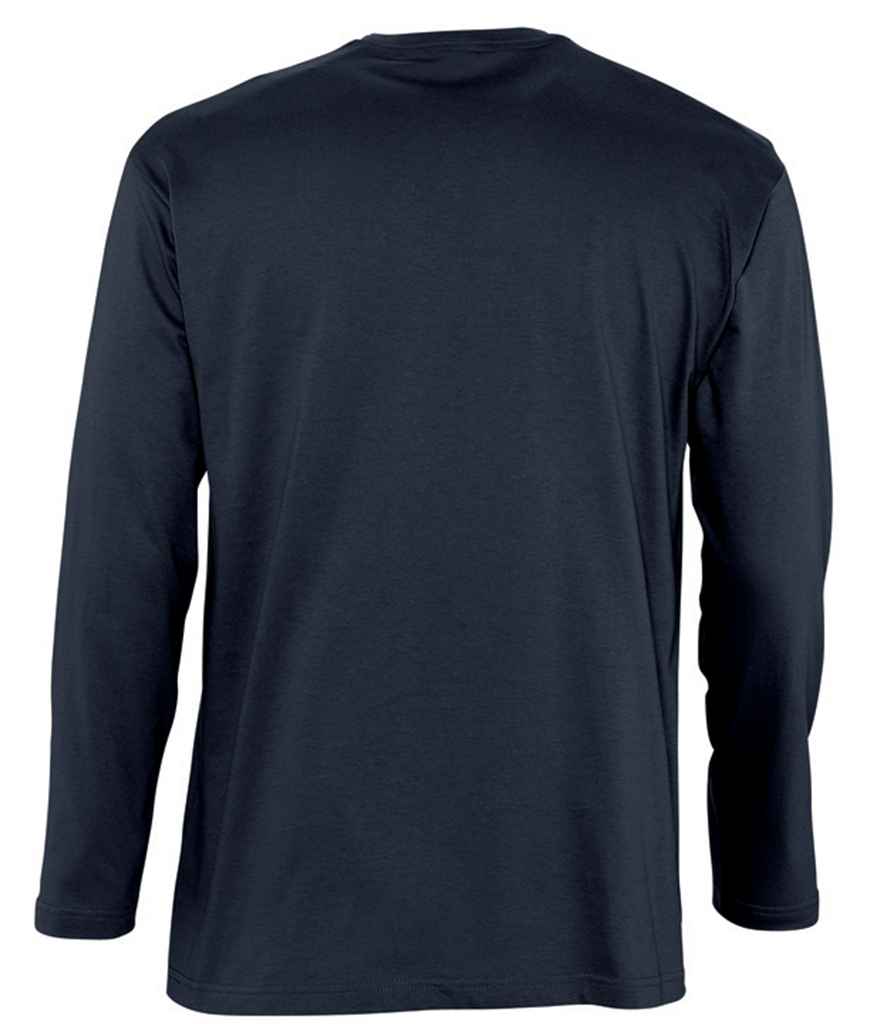 SOL'S Monarch Long Sleeve T-Shirt Navy