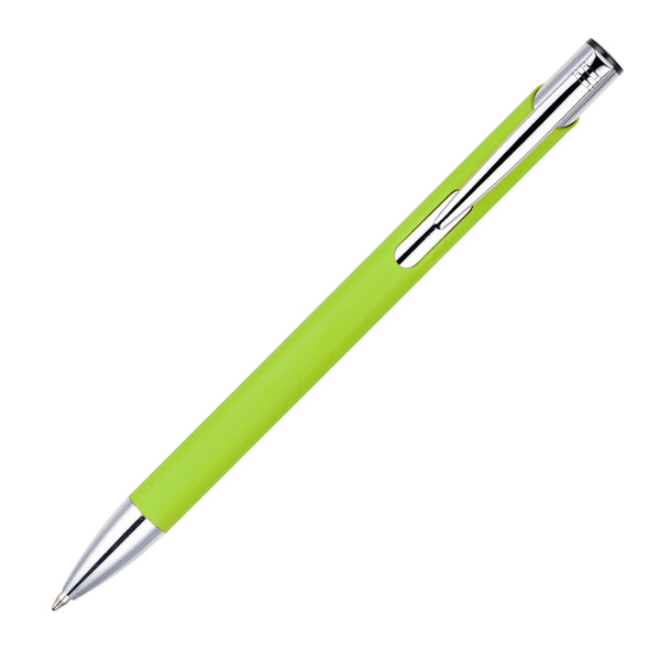 MOLE-MATE ball pen with chrome trim Light Green