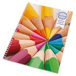 A4 Recycled Wiro Notebook - 50 Sheets