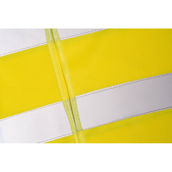 YELLOWSTONE. 100% polyester high visibility vest