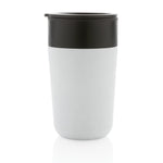 Branded GRS Recycled PP and SS mug with handle