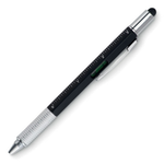 Spirit level pen with ruler
