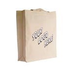 Branded 8oz Canvas Tote with Gusset - Low Minimum Order Quantity