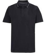 NEOBLU Unisex Orel Piqué Polo Shirt Deep Black