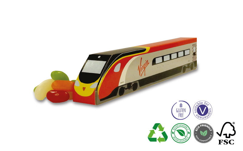 Replica Train Box with Skittles