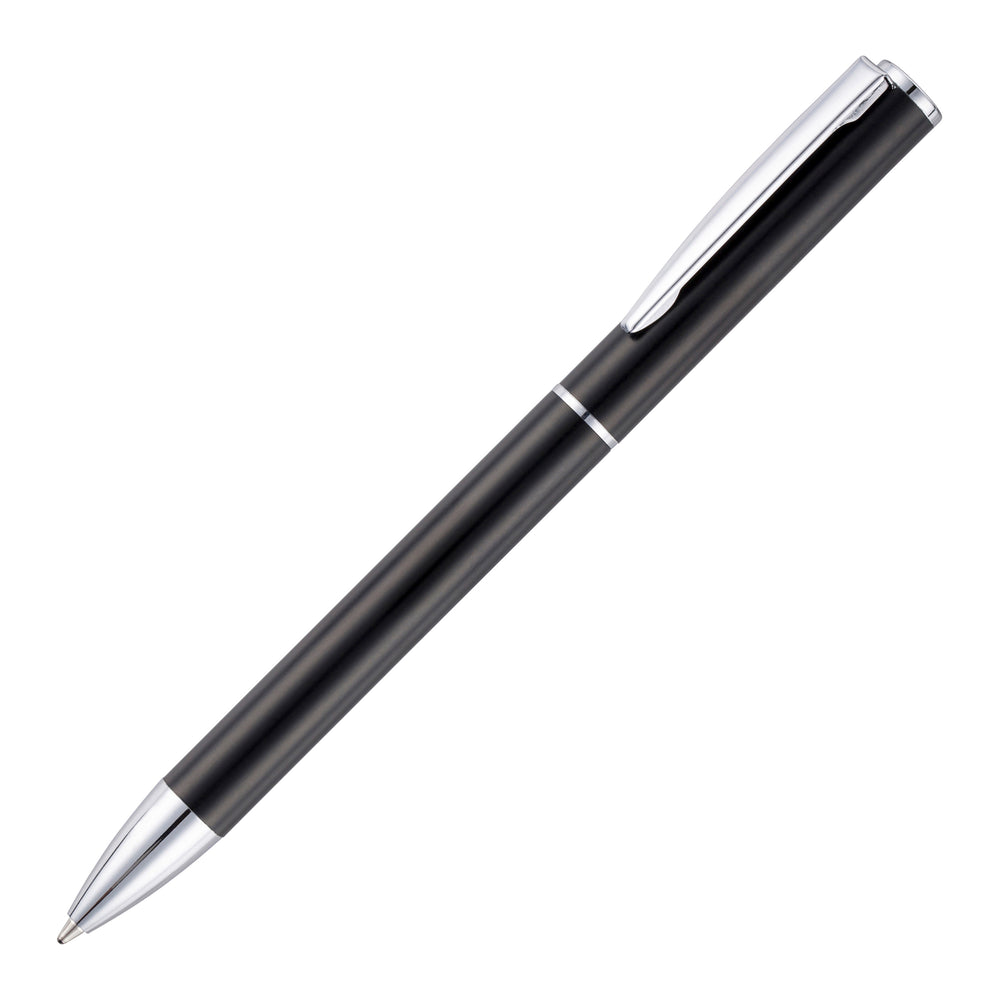 Branded CATESBY metal twist action ball pen
