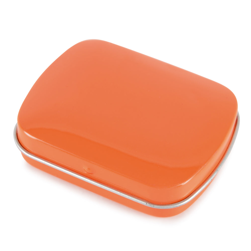 Rectangular metal mint tin - Approx 64 mints