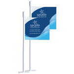 Handy Free Standing Desk Flags Printed Full Colour