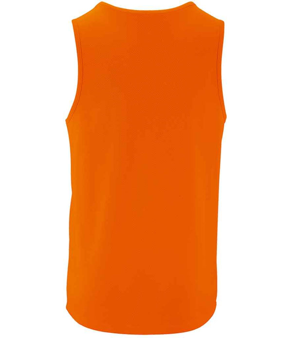 SOL'S Sporty Performance Tank Top Neon Orange