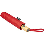 Branded Bo 21" foldable auto open/close recycled PET umbrella