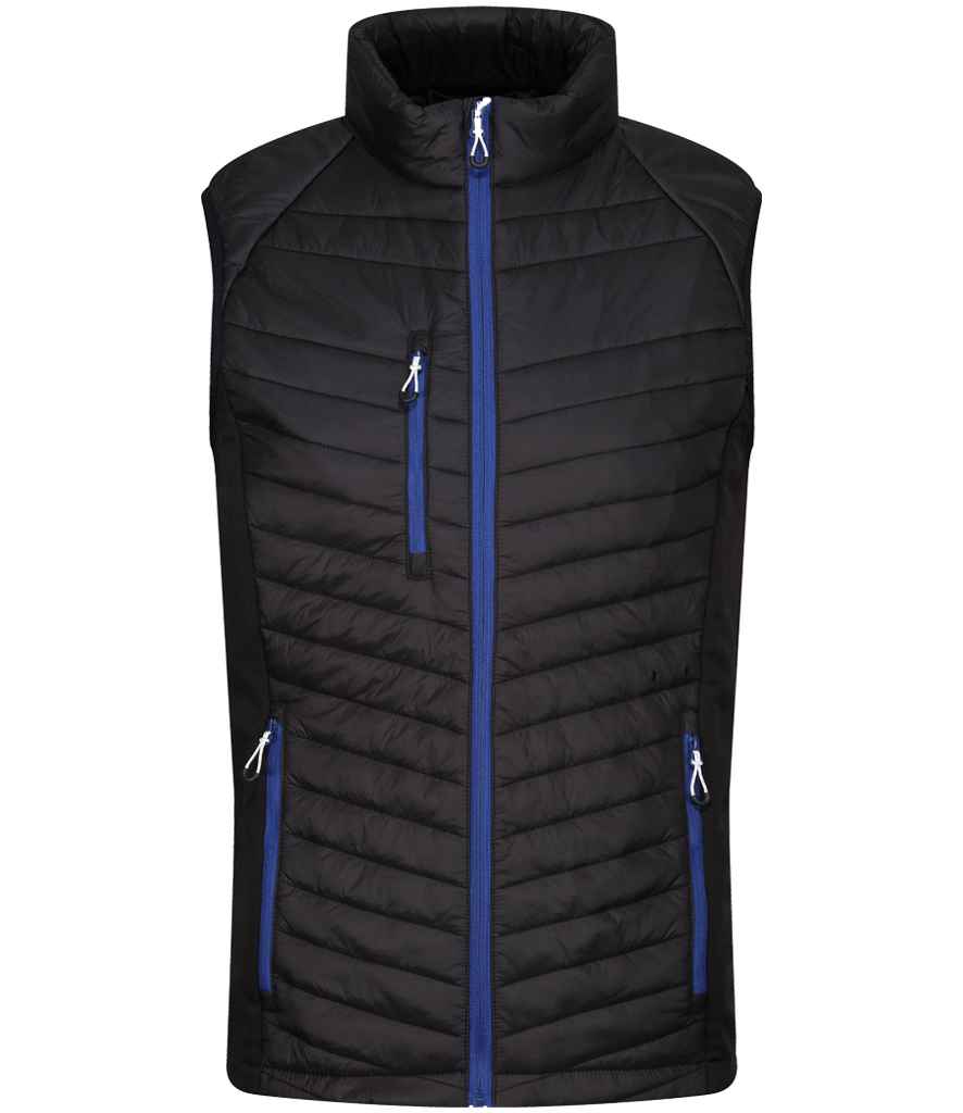 Regatta Navigate Hybrid Bodywarmer Black/New Royal Blue