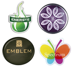 Custom Branded Metal Clutch Pin Badges - Bespoke Shape