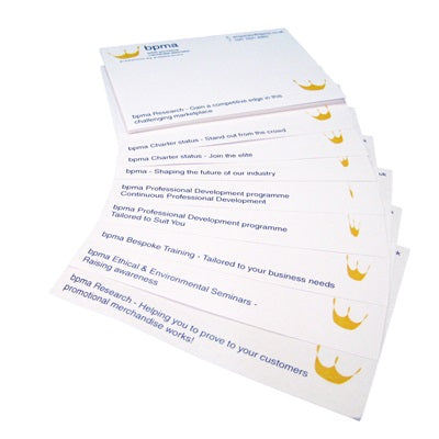 Branded 105x75mm A7 Variable Print Sticky Note
