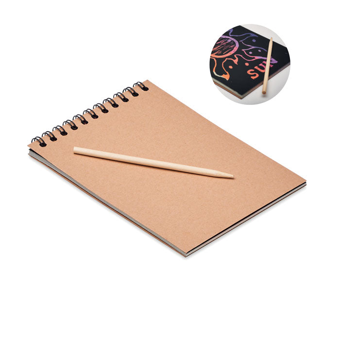 Branded Scratching paper notebook