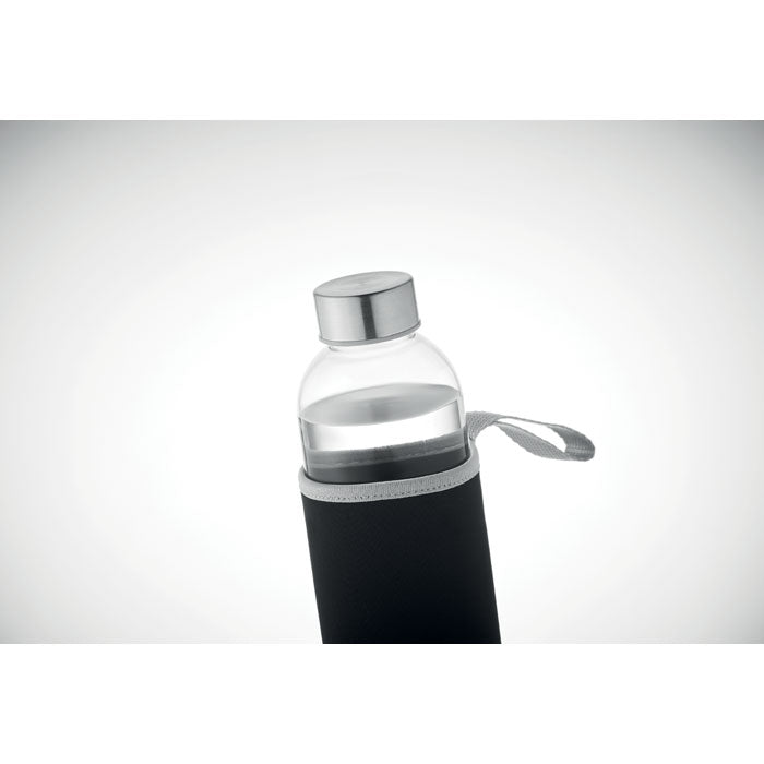 Branded Glass bottle in pouch 750ml