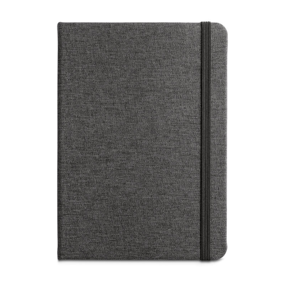 Boyd A5 Notebook with Recycled Polyester Hardcover Black