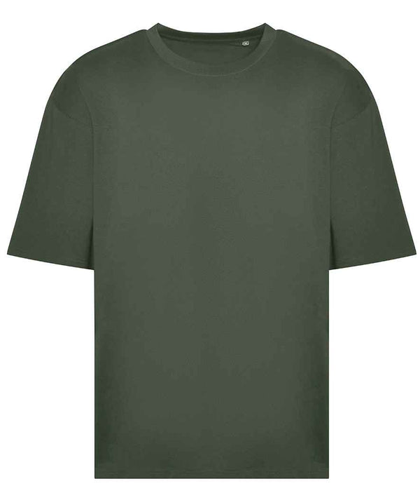 AWDis Unisex Oversize 100 T-Shirt Earthy Green