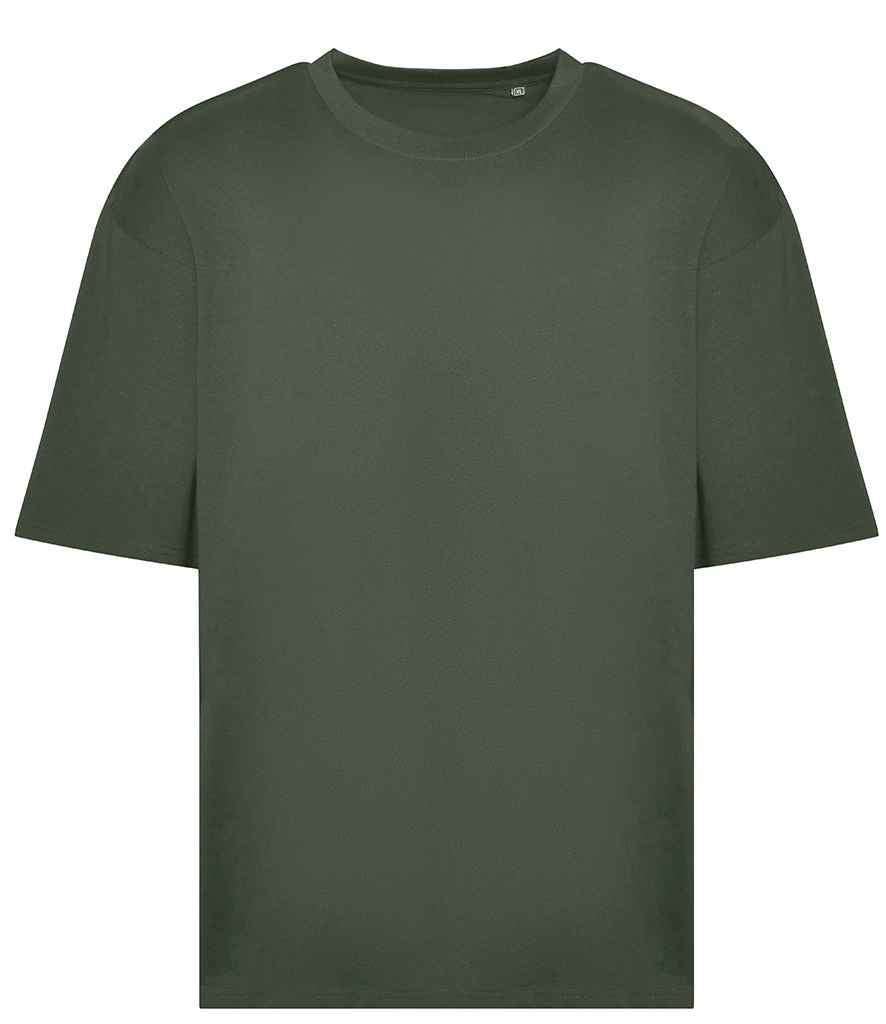 AWDis Unisex Oversize 100 T-Shirt Earthy Green