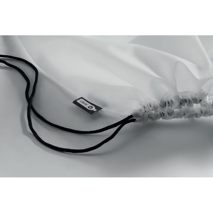 Branded 190T RPET drawstring bag