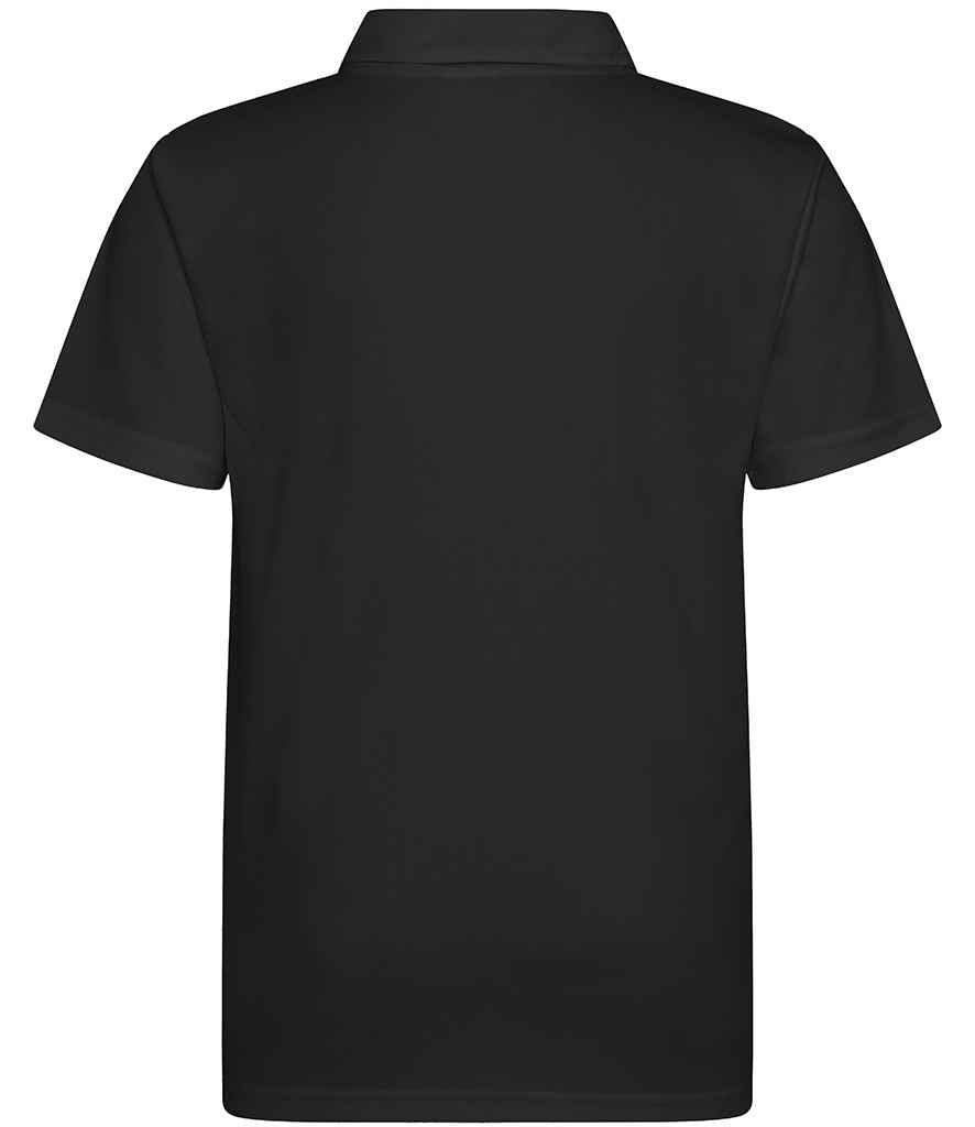 AWDis Kids Cool Polo Shirt Jet Black
