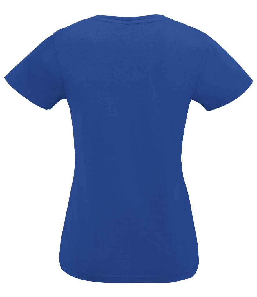 SOL'S Ladies Imperial V Neck T-Shirt Royal Blue