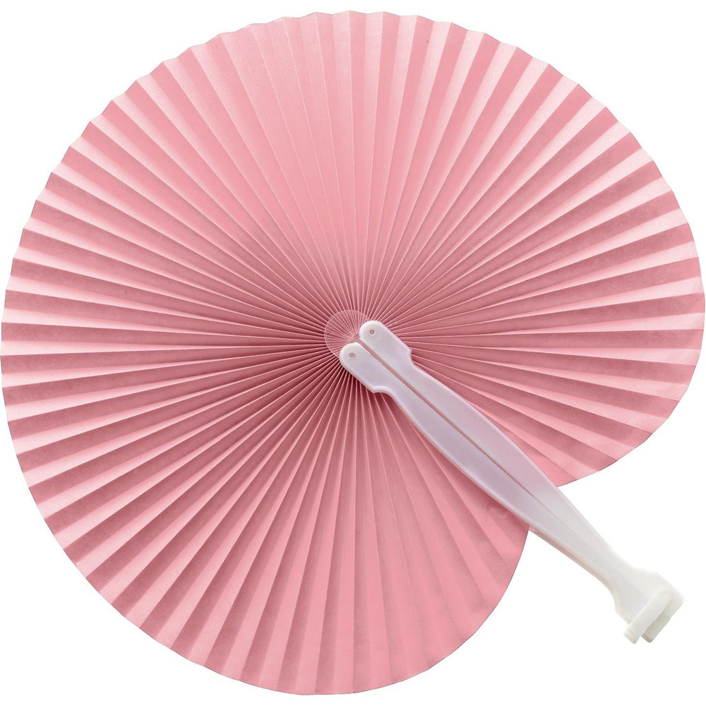 Branded Bromwich Paper hand held fan