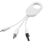 Branded Troop 3-in-1 charging cable