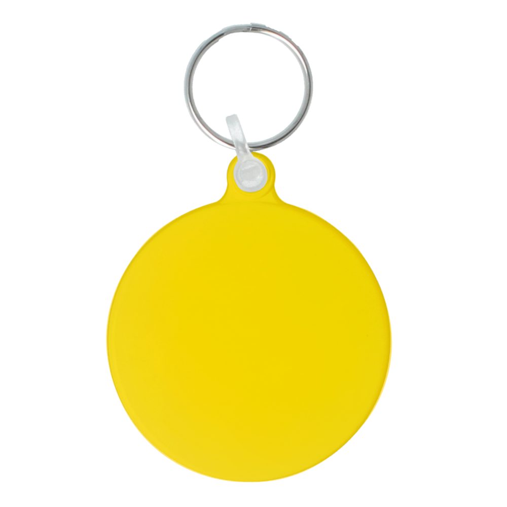 55mm Circle Keyring