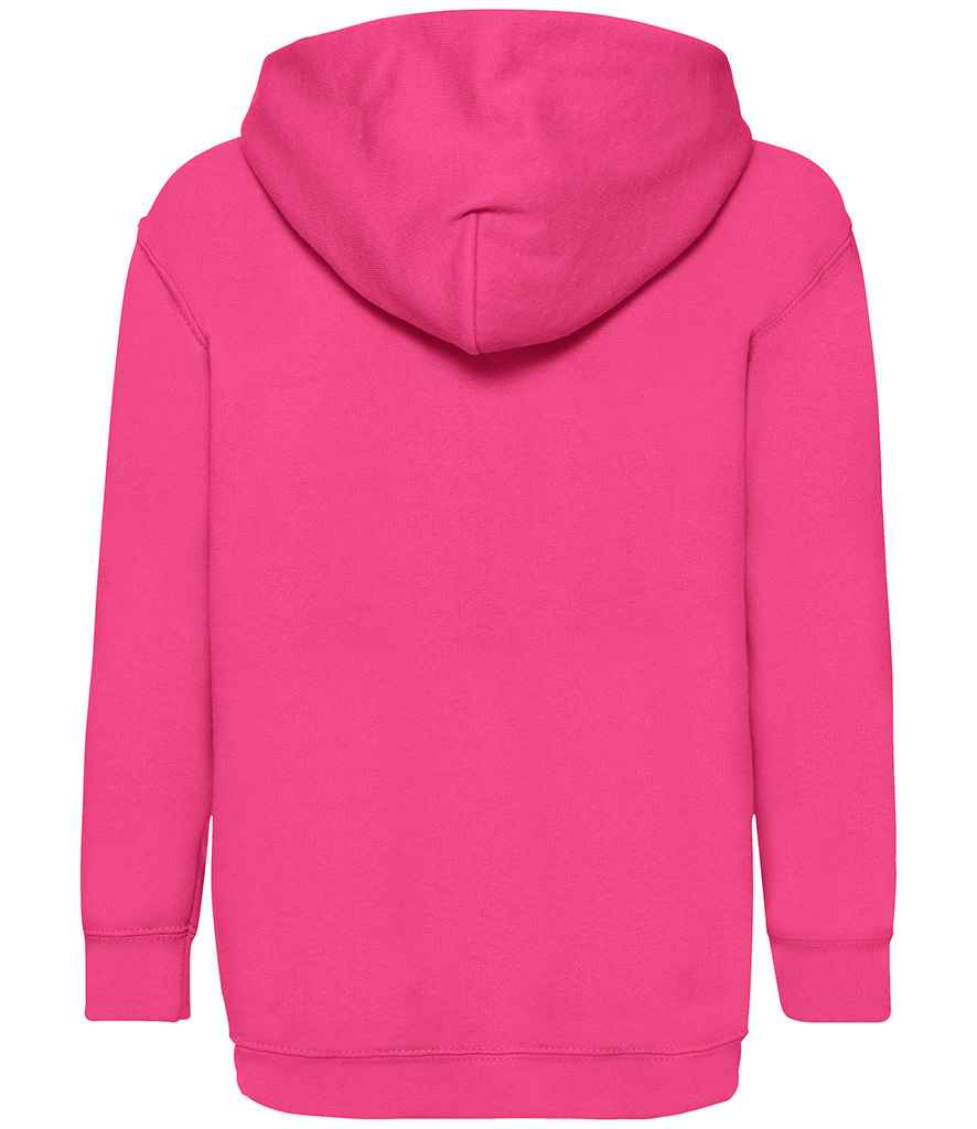 Fruit of the Loom Kids Classic Hooded Sweatshirt Fuchsia