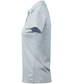 Tee Jays Ladies Luxury Stretch Polo Shirt Ice Blue