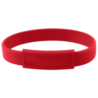 Silicone Wristband with Branded Label